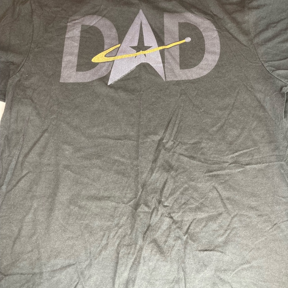 Graphic Tee with DAD Logo Star Trek